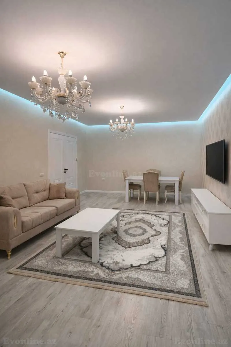 Kirayə verilir 2 otaqlı Mənzil Yeni tikili 105 m² 8 Noyabr m. - şəkil 3