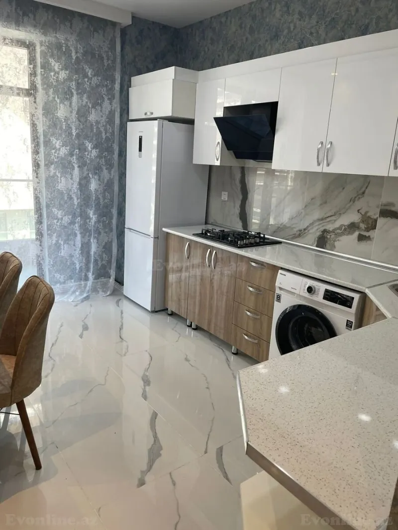 Kirayə verilir 2 otaqlı Mənzil Yeni tikili 105 m² 8 Noyabr m. - şəkil 6