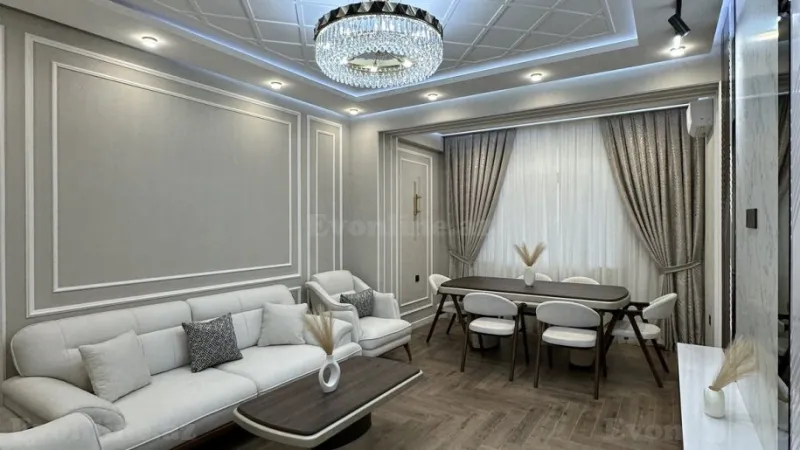 Satılır 3 otaqlı Mənzil Yeni tikili 105 m² Həzi Aslanov m. - şəkil 3