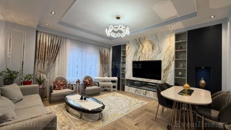 Satılır 4 otaqlı Mənzil Yeni tikili 132 m² Xətai r.