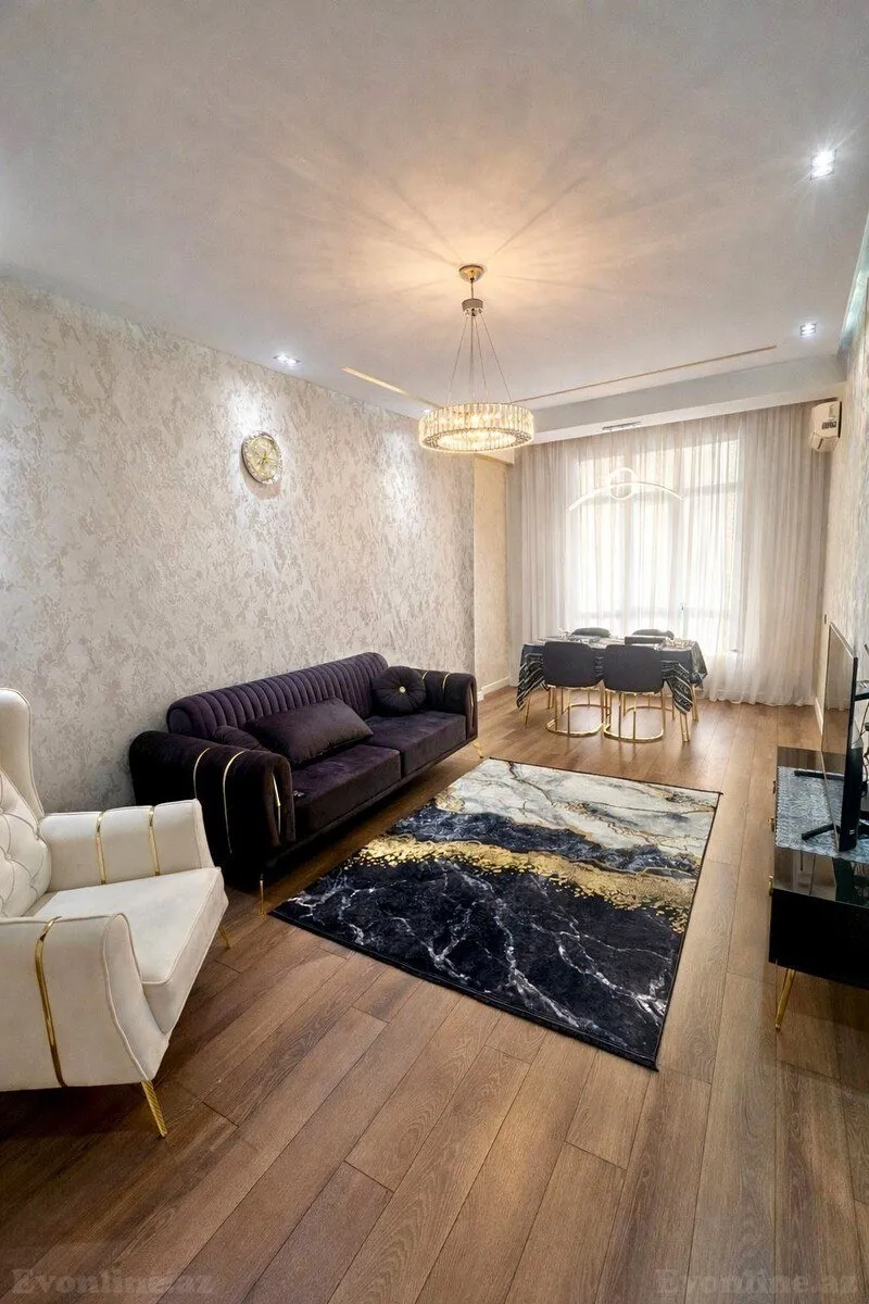Satılır 2 otaqlı Mənzil Yeni tikili 65 m² İnşaatçılar m. - şəkil 2