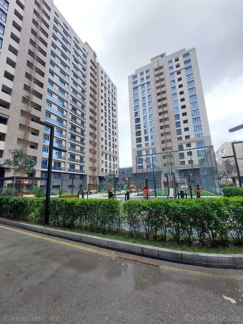 Satılır 2 otaqlı Mənzil Yeni tikili 97 m² Nəsimi r. - şəkil 3