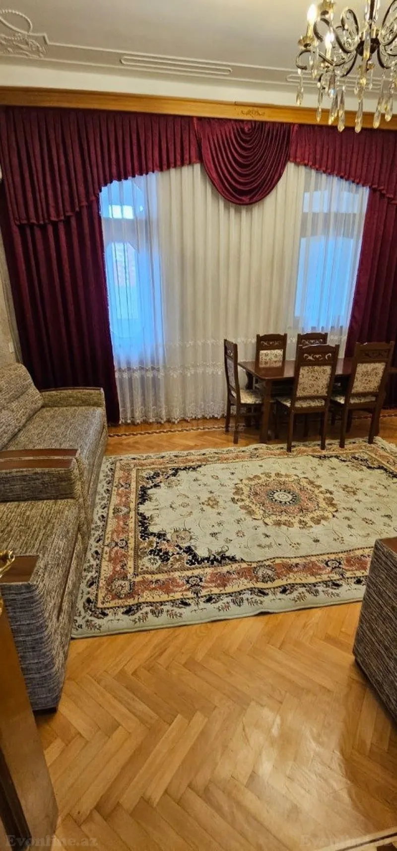 Kirayə verilir 3 otaqlı Mənzil Köhnə tikili 90 m² Nərimanov r.