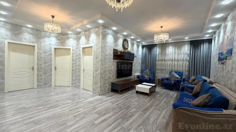 Satılır 4 otaqlı Mənzil Yeni tikili 149 m² 8 Noyabr m. - şəkil 4