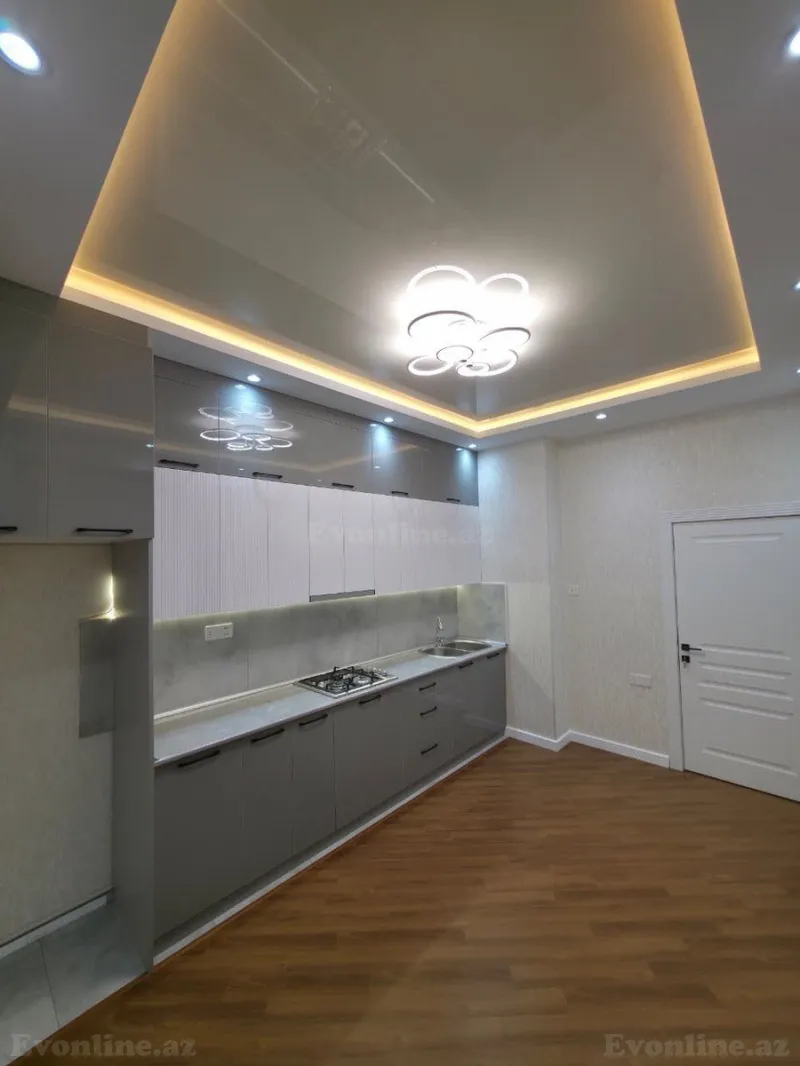 Satılır 2 otaqlı Mənzil Yeni tikili 86 m² Qara Qarayev m. - şəkil 9
