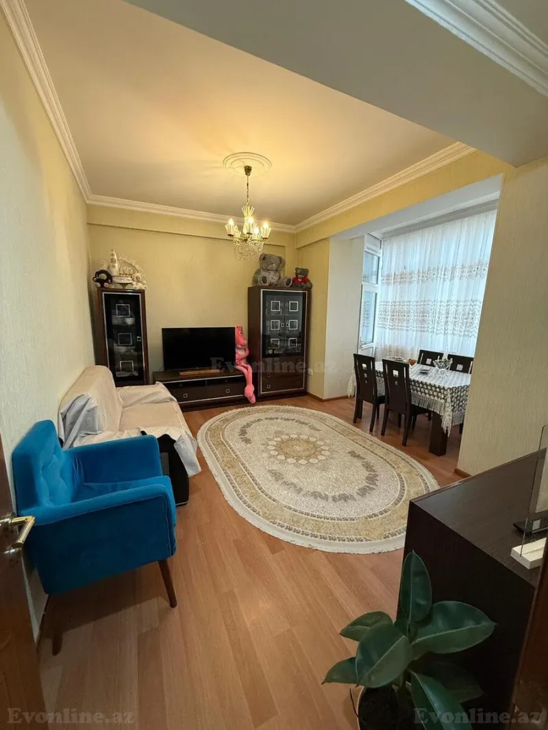 Kirayə verilir 2 otaqlı Mənzil Yeni tikili 60 m² Yeni Yasamal