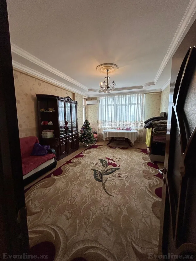 Satılır 3 otaqlı Mənzil Yeni tikili 110 m² Xalqlar Dostluğu m. - şəkil 3