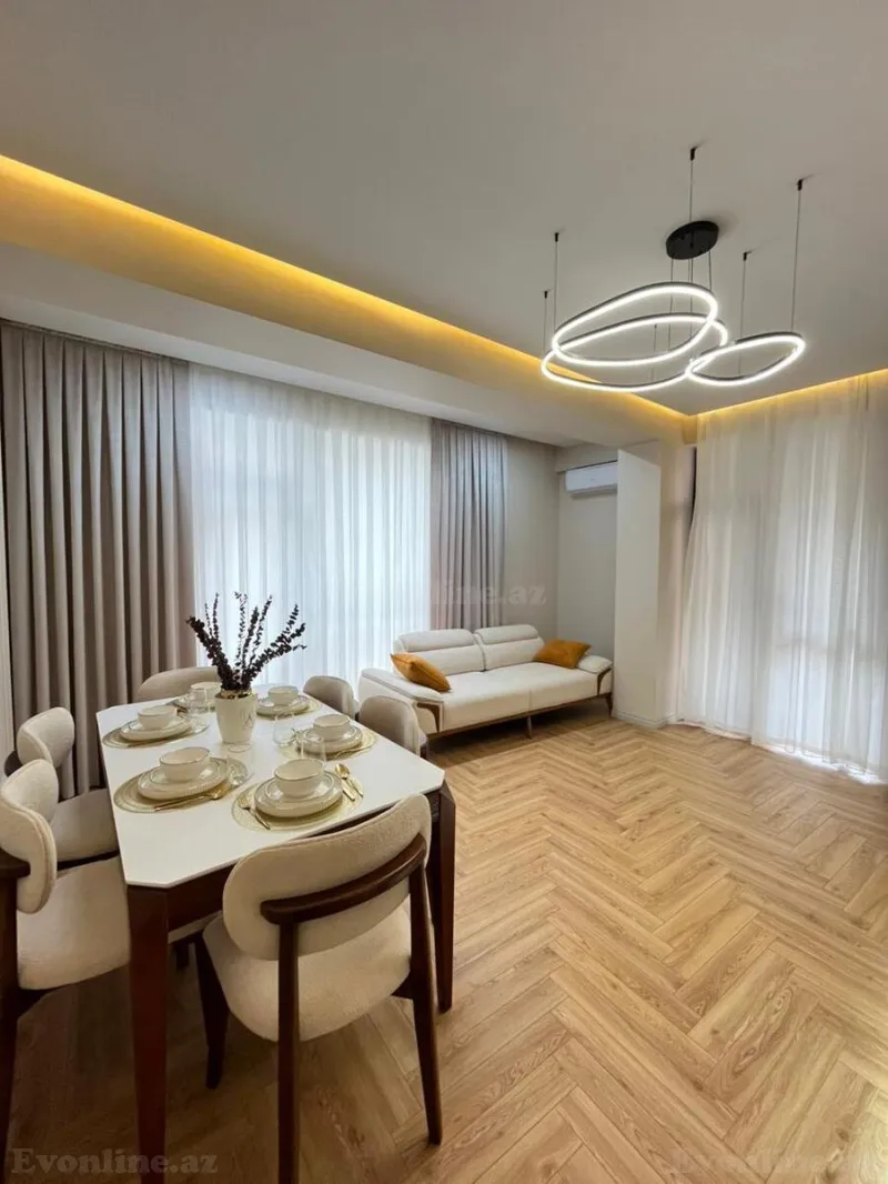 Satılır 2 otaqlı Mənzil Yeni tikili 77 m² Nərimanov r. - şəkil 2