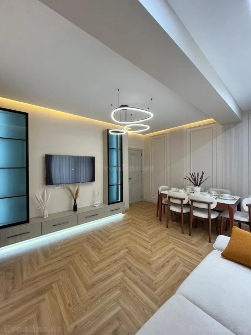 Satılır 2 otaqlı Mənzil Yeni tikili 77 m² Nərimanov r. - şəkil 3