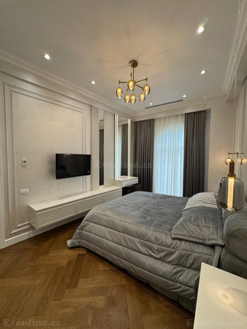 Kirayə verilir 3 otaqlı Mənzil Yeni tikili 135 m² Xətai r. - şəkil 2