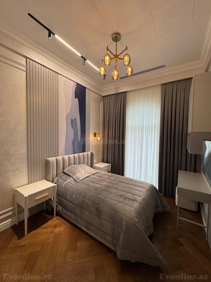 Kirayə verilir 3 otaqlı Mənzil Yeni tikili 135 m² Xətai r. - şəkil 3