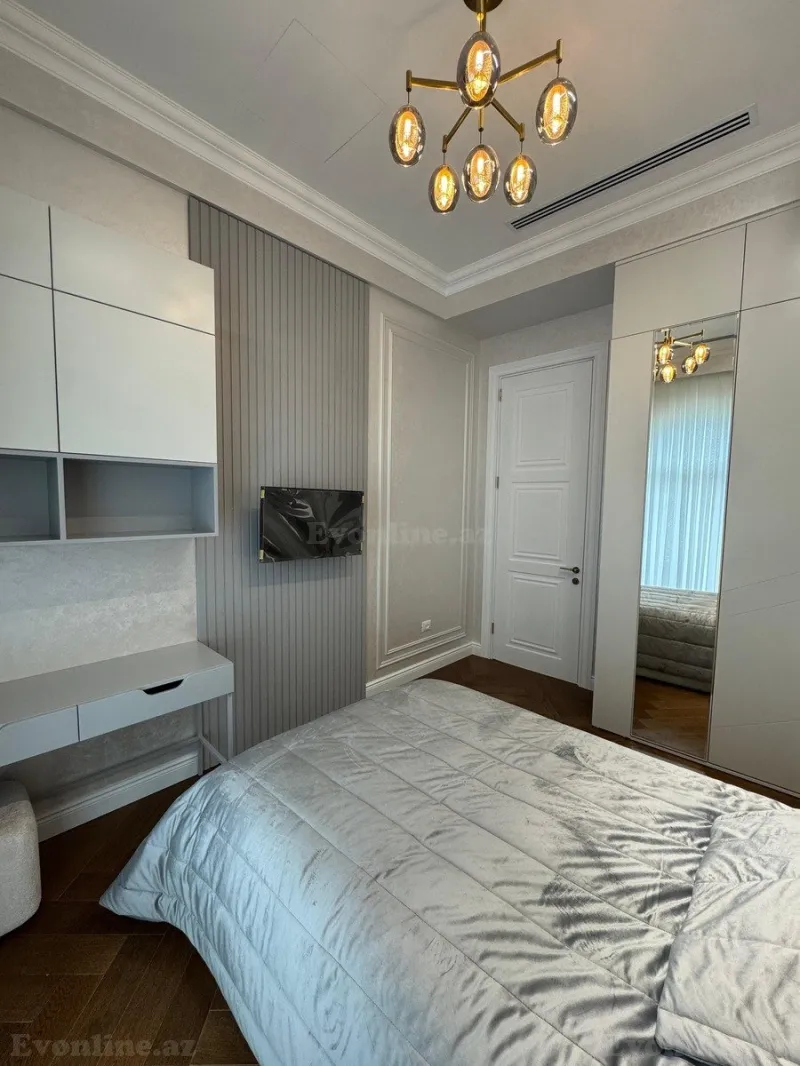 Kirayə verilir 3 otaqlı Mənzil Yeni tikili 135 m² Xətai r. - şəkil 4