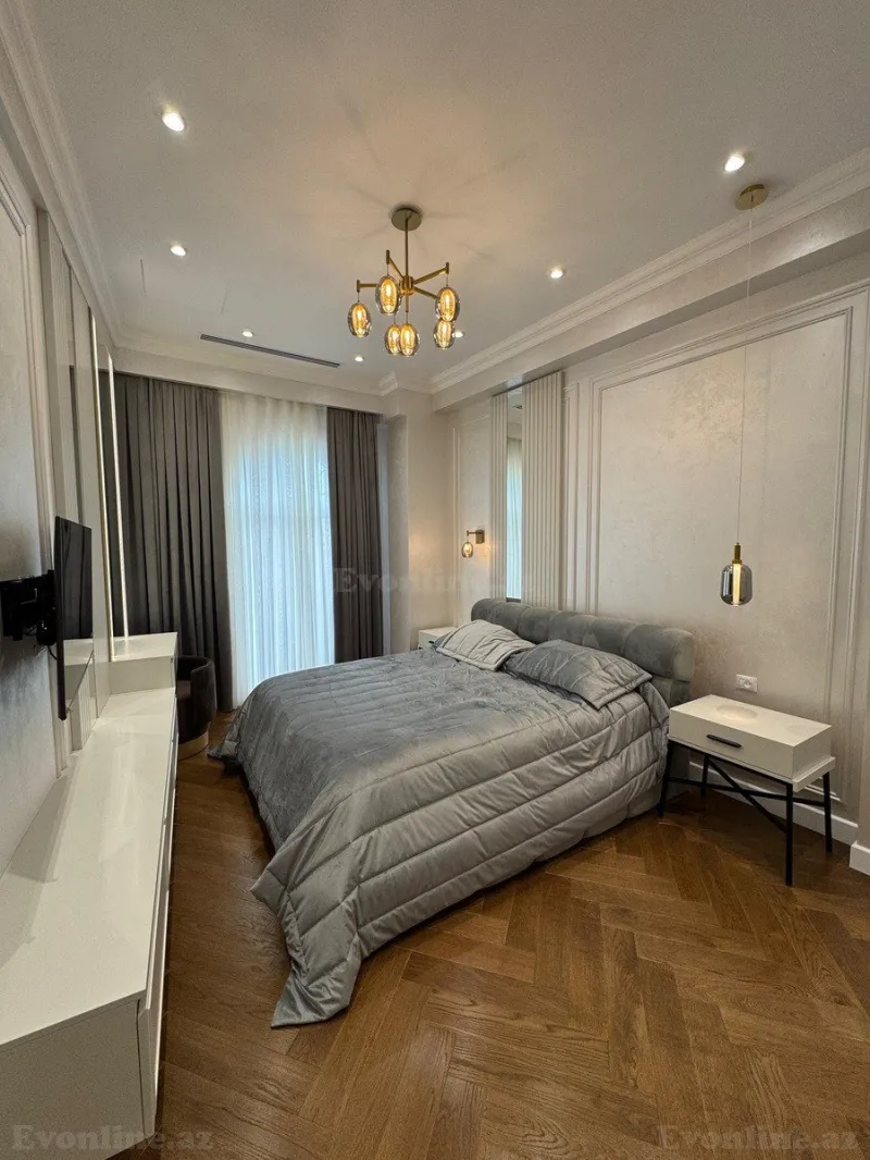 Kirayə verilir 3 otaqlı Mənzil Yeni tikili 135 m² Xətai r. - şəkil 5