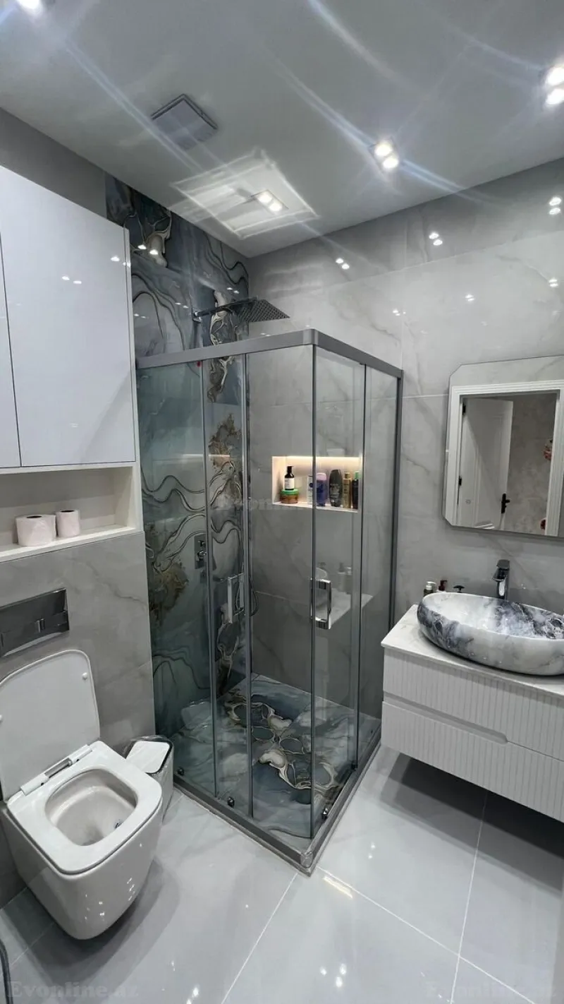 Kirayə verilir 2 otaqlı Mənzil Yeni tikili 55 m² Yasamal - şəkil 9