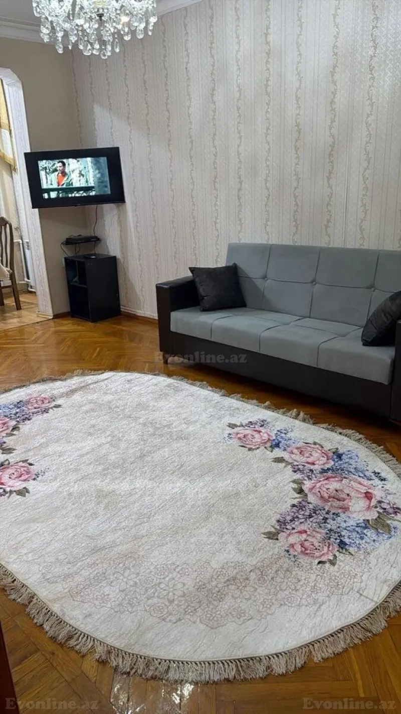 Kirayə verilir 2 otaqlı Mənzil Köhnə tikili 50 m² 6-cı mikrorayon - şəkil 2