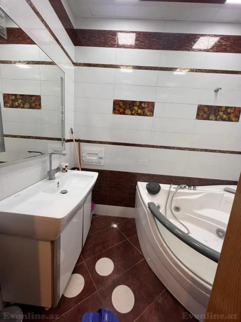 Kirayə verilir 3 otaqlı Mənzil Yeni tikili 120 m² Nəsimi r. - şəkil 12