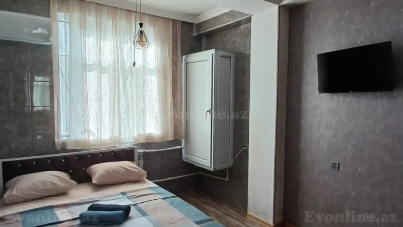 Kirayə verilir 1 otaqlı Mənzil Yeni tikili 40 m² Xırdalan - şəkil 5