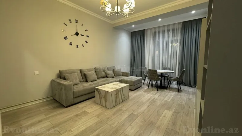 Kirayə verilir 2 otaqlı Mənzil Yeni tikili 80 m² Nəsimi r.