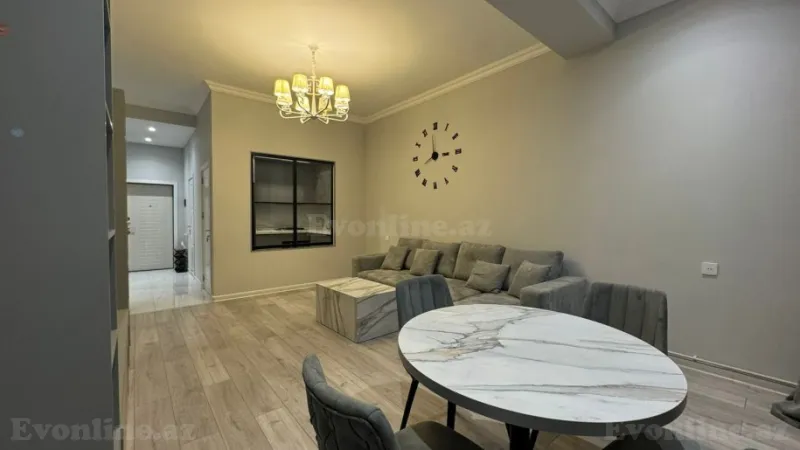 Kirayə verilir 2 otaqlı Mənzil Yeni tikili 80 m² Nəsimi r. - şəkil 4