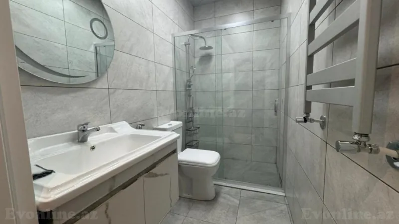 Kirayə verilir 2 otaqlı Mənzil Yeni tikili 80 m² Nəsimi r. - şəkil 16