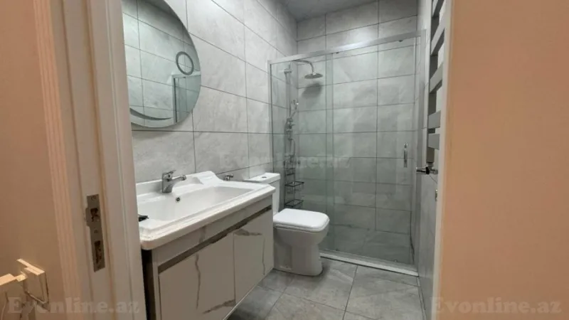 Kirayə verilir 2 otaqlı Mənzil Yeni tikili 80 m² Nəsimi r. - şəkil 17