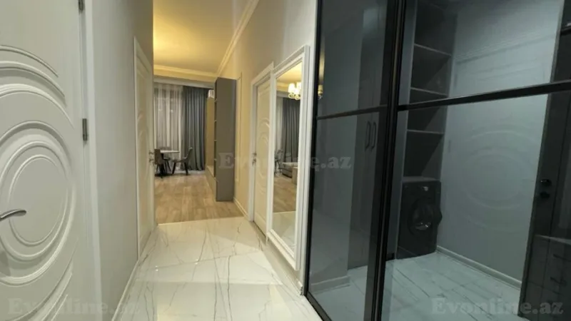 Kirayə verilir 2 otaqlı Mənzil Yeni tikili 80 m² Nəsimi r. - şəkil 21