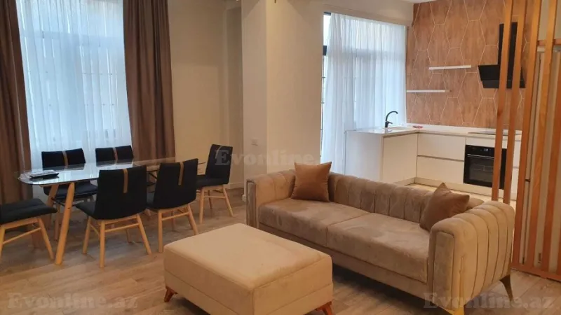 Kirayə verilir 3 otaqlı Mənzil Yeni tikili 100 m² Elmlər Akademiyası m. - şəkil 2