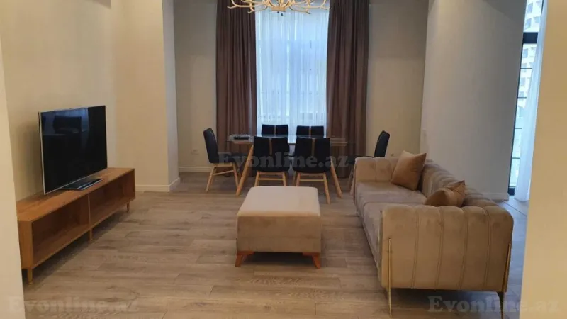 Kirayə verilir 3 otaqlı Mənzil Yeni tikili 100 m² Elmlər Akademiyası m. - şəkil 4