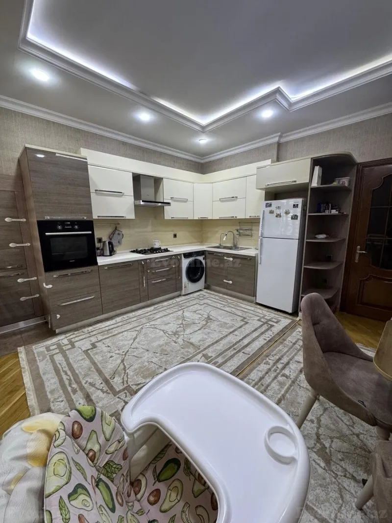 Satılır 3 otaqlı Mənzil Yeni tikili 135 m² Nəriman Nərimanov m. - şəkil 3