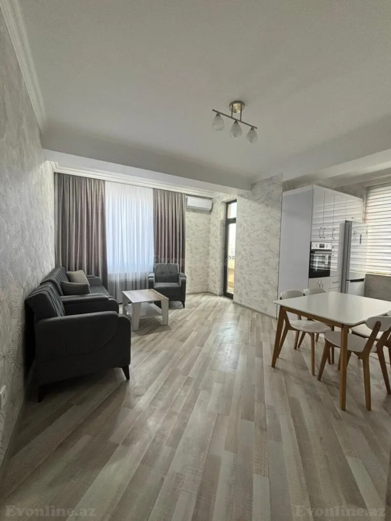 Kirayə verilir 3 otaqlı Mənzil Yeni tikili 80 m² Binəqədi r.