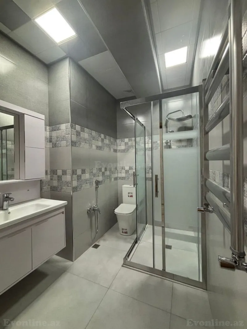 Kirayə verilir 3 otaqlı Mənzil Yeni tikili 80 m² Binəqədi r. - şəkil 10