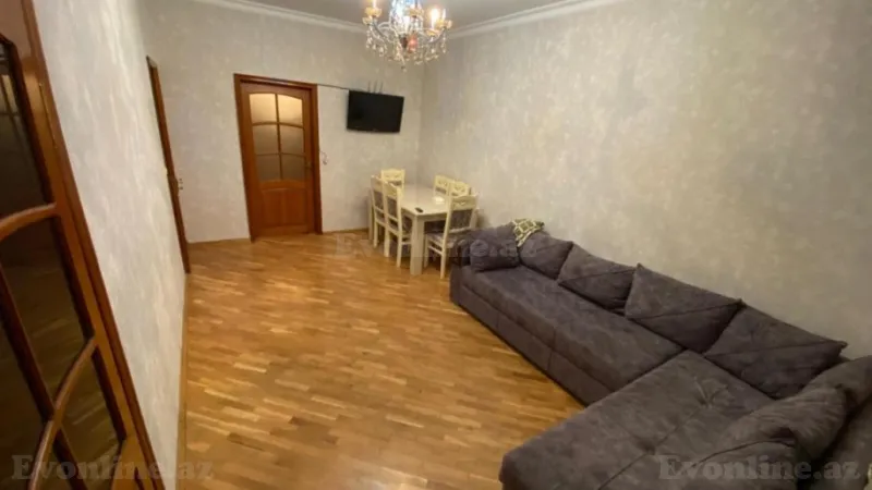 Bakı, Nəsimi r., Memar Əcəmi m., 2-ci mikrorayonda 2 otaqlı mənzil kirayə verilir