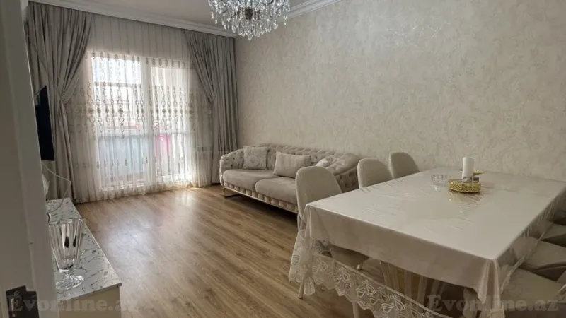 Satılır 2 otaqlı Mənzil Yeni tikili 78.5 m² Xətai r. - şəkil 2