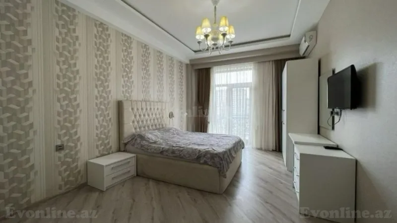 Kirayə verilir 3 otaqlı Mənzil Yeni tikili 125 m² Xətai r. - şəkil 5