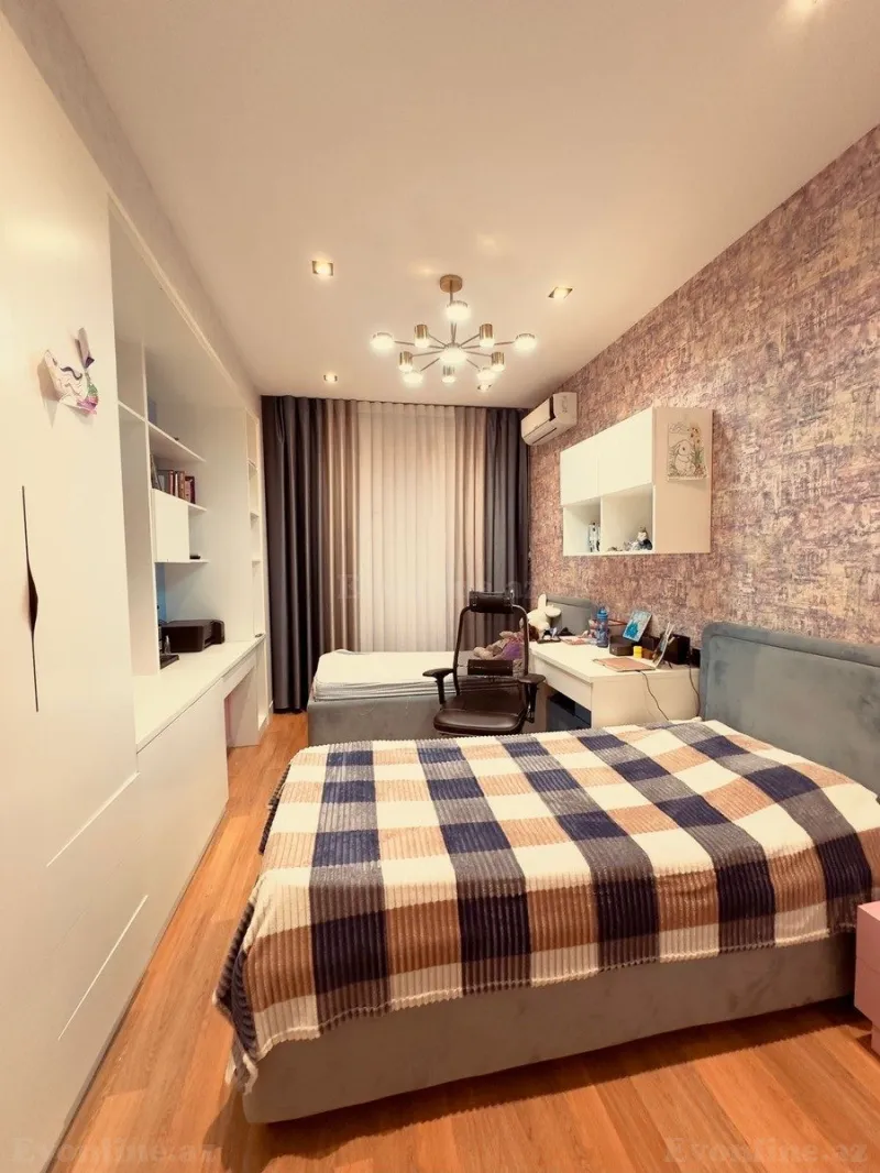 Satılır 3 otaqlı Mənzil Yeni tikili 103 m² İnşaatçılar m. - şəkil 4