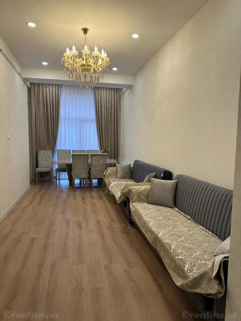 Kirayə verilir 2 otaqlı Mənzil Yeni tikili 60 m² Nəriman Nərimanov m. - şəkil 3
