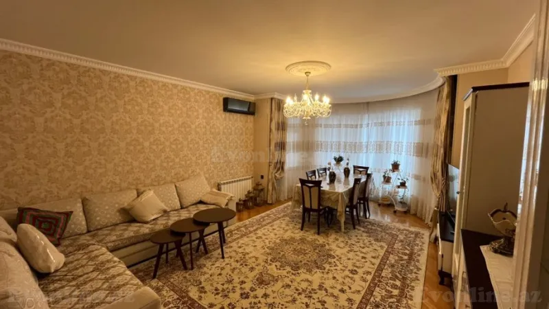 Satılır 3 otaqlı Mənzil Yeni tikili 136 m² 8 Noyabr m. - şəkil 2