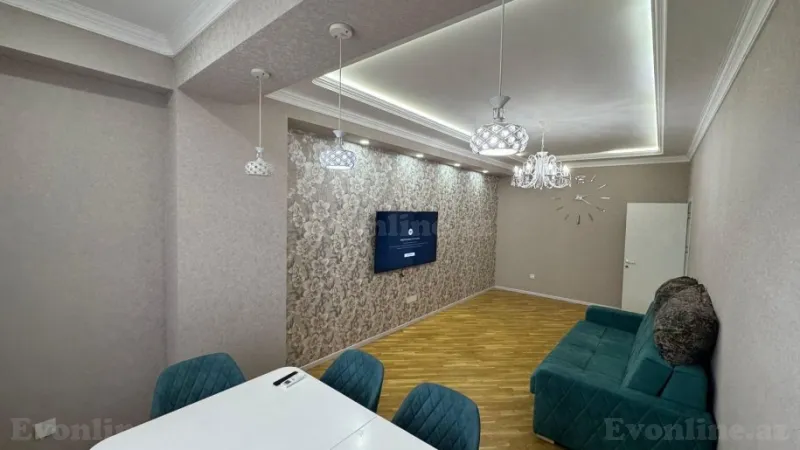 Kirayə verilir 2 otaqlı Mənzil Yeni tikili 100 m² Qara Qarayev m.