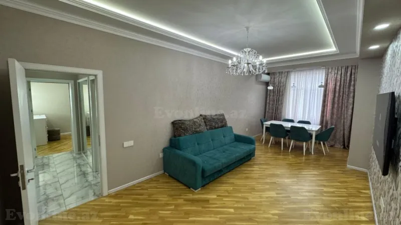 Kirayə verilir 2 otaqlı Mənzil Yeni tikili 100 m² Qara Qarayev m. - şəkil 4