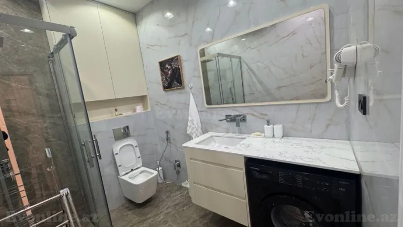 Kirayə verilir 2 otaqlı Mənzil Yeni tikili 66 m² Yasamal - şəkil 11