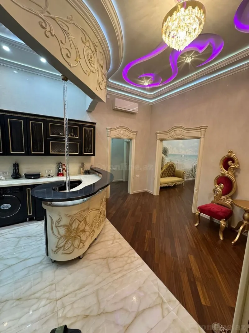 Kirayə verilir 4 otaqlı Mənzil Yeni tikili 145 m² Xətai r. - şəkil 5