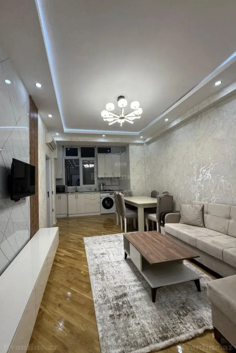 Kirayə verilir 3 otaqlı Mənzil Yeni tikili 80 m² İnşaatçılar m. - şəkil 2