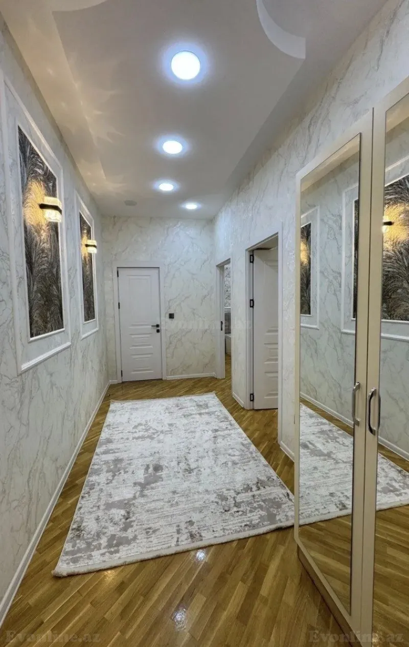 Kirayə verilir 3 otaqlı Mənzil Yeni tikili 80 m² İnşaatçılar m. - şəkil 10