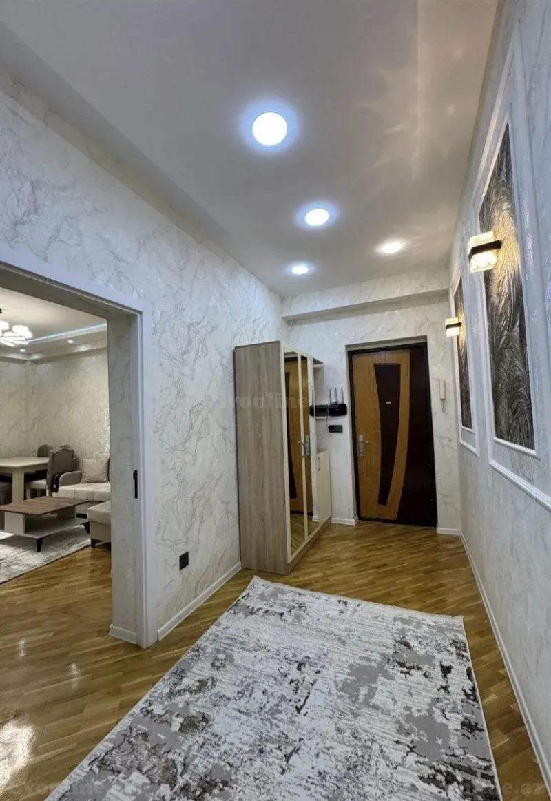 Kirayə verilir 3 otaqlı Mənzil Yeni tikili 80 m² İnşaatçılar m. - şəkil 11