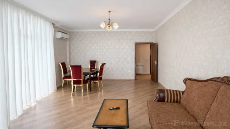 Kirayə verilir 2 otaqlı Mənzil Yeni tikili 80 m² Nəsimi r. - şəkil 3