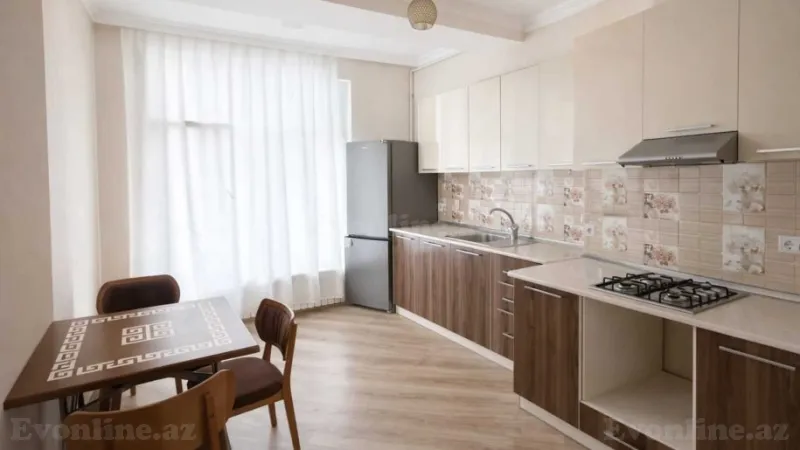 Kirayə verilir 2 otaqlı Mənzil Yeni tikili 80 m² Nəsimi r. - şəkil 8