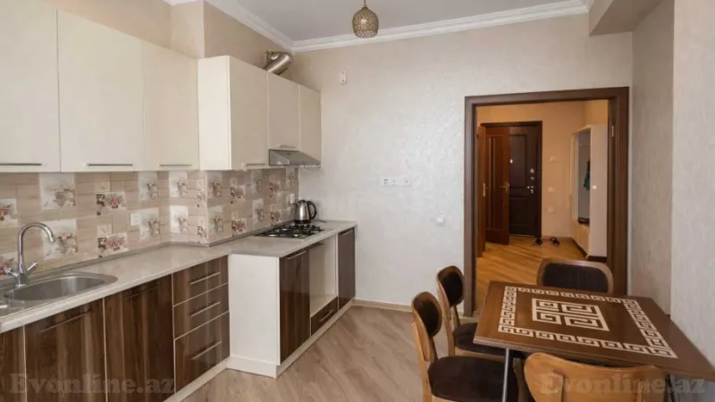 Kirayə verilir 2 otaqlı Mənzil Yeni tikili 80 m² Nəsimi r. - şəkil 9