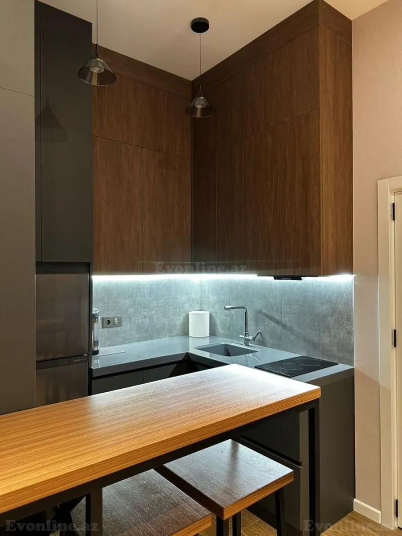 Kirayə verilir 2 otaqlı Mənzil Yeni tikili 62 m² Nəsimi r. - şəkil 3