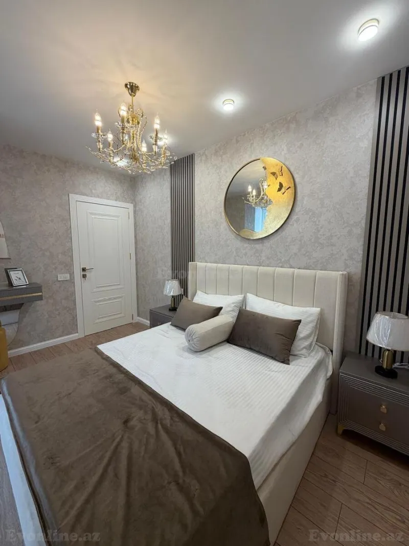 Satılır 2 otaqlı Mənzil Yeni tikili 45 m² Elmlər Akademiyası m. - şəkil 9