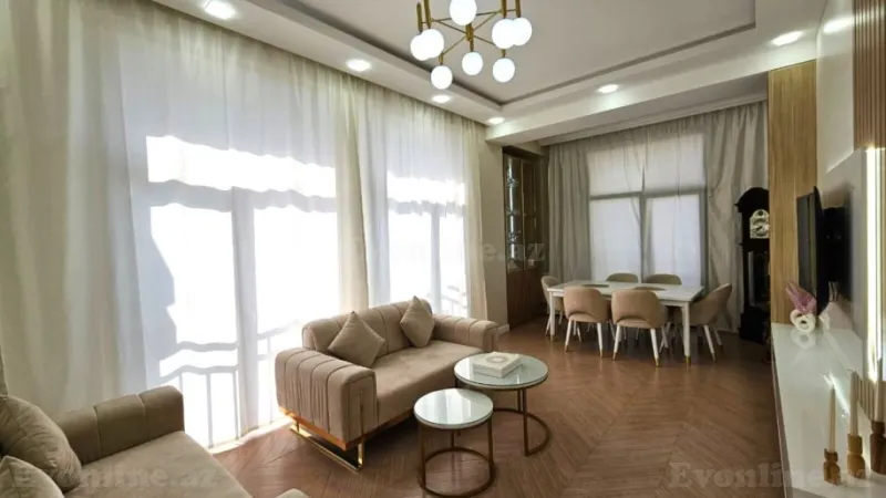 Satılır 4 otaqlı Mənzil Yeni tikili 130 m² Nəriman Nərimanov m. - şəkil 4